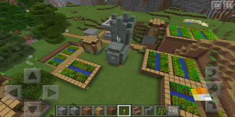 我的世界0.15森林边缘的废弃村庄