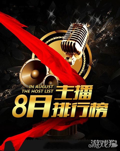 8月主播热度排行榜出炉PDD五五开稳居榜首