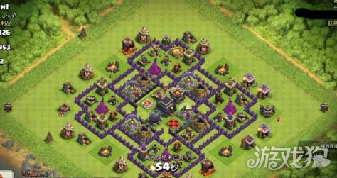 部落冲突九本护资源神阵分享 弹跳哥布林也没办法