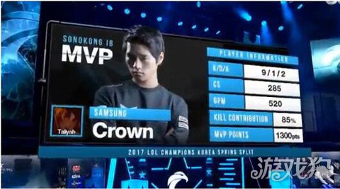 皇冠哥crown独揽两场mvp 三星ssg2:0击溃mvp