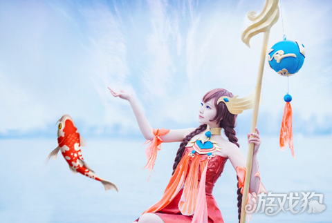 王者荣耀大乔萌装出境 海的波涛主宰命运