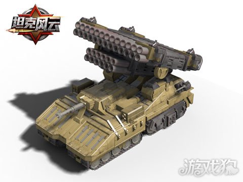 坦克风云全新T34系列火箭车首次亮相 火力全开