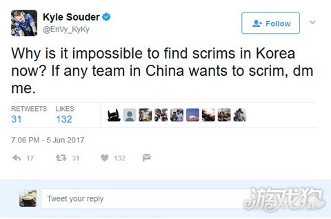 守望先锋NV教练称想找中国队伍打训练赛_游戏