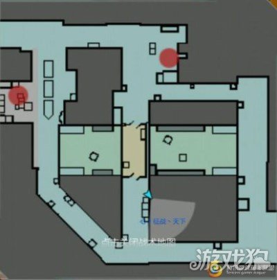 CF手游武器大师模式之新年广场地图解析