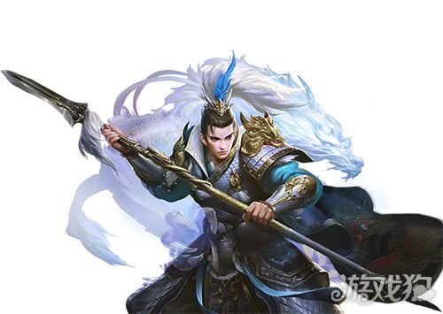 卡通人物吕布简笔画