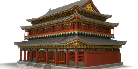我的世界古典文化建筑孔子庙奎文阁