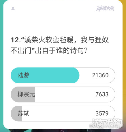 “溪柴火软蛮毡暖,我与狸奴不出门”出自谁的诗句