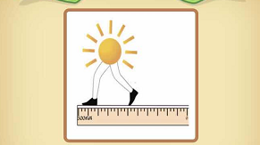 太阳尺子猜成语是什么成语_太阳在尺子上走路是什么成语答案