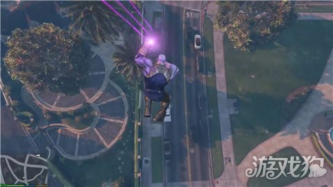 GTA5推出灭霸MOD 一个响指消灭一半人口