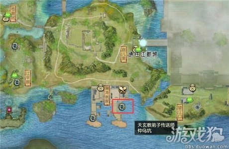 > 正文     二,龙龟岛·秘藏(满级)    这个地图的传送在上淮青图片