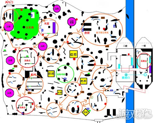 第五人格地图平面图大全全面了解地图方位