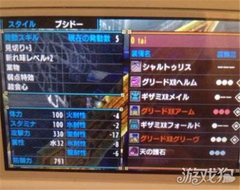 怪物猎人XX太刀暴击极限配装选择指南