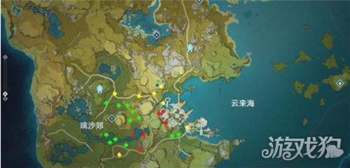 原神璃月地区资源分布大全 璃月地区资源位置介绍
