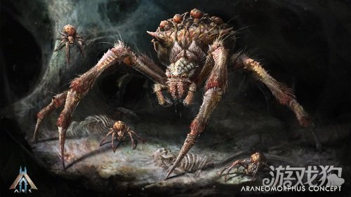 方舟2公布最新生物概念图 远古蜘蛛带来恐怖惊吓