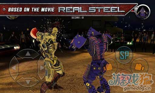 同名电影改编格斗游戏《铁甲钢拳》登录Android