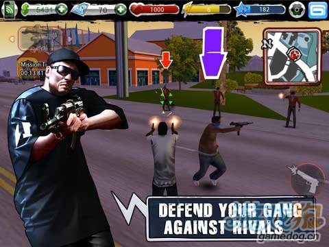 Gameloft旗下沙盒式iOS免费游戏《Urban Crime》