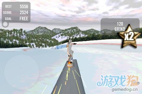 Android激动人心的3D滑雪游戏《极速滑雪》