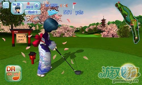 Gameloft体育游戏《一起高尔夫3》安卓版