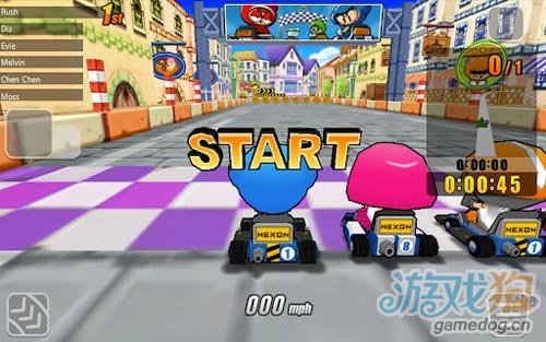 《跑跑卡丁车》（popkart）游戏画面