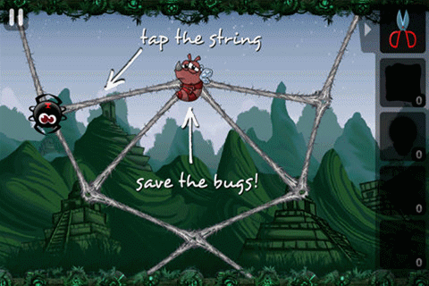 图文攻略相信玩过贪婪蜘蛛的朋友们都知道,跟蜘蛛比快,从蜘蛛网中救出