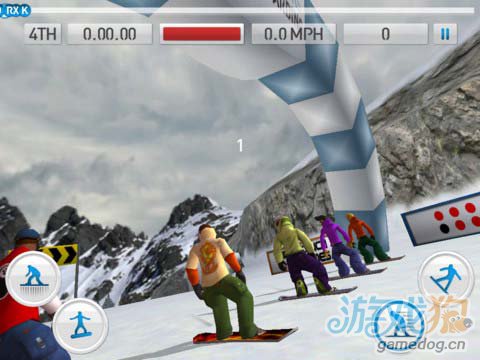 体育游戏：滑雪达人 享受紧张刺激的滑雪3