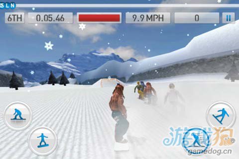 滑雪竞技游戏：滑雪达人 极速飞驰在皑皑白雪之中3