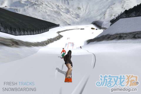 滑雪竞技游戏：滑雪达人 极速飞驰在皑皑白雪之中4