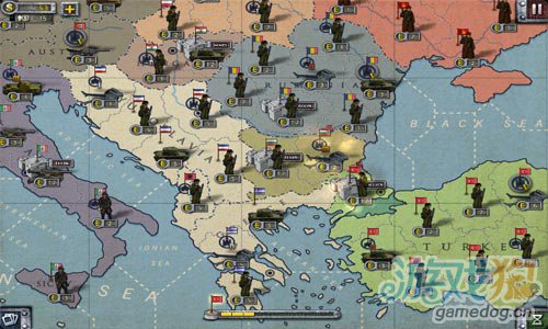 二战背景策略游戏：欧陆战争2 改变历史4