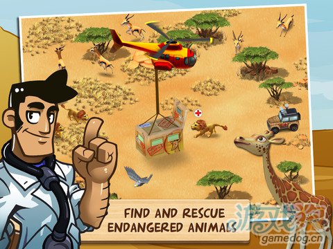 模拟经营类游戏：奇趣动物园动物救助3
