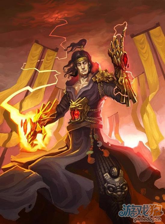 三国杀插画设计细节系列之群雄张角