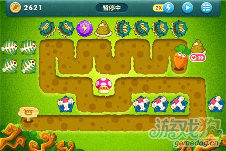 保卫萝卜挑战31金萝卜攻略2