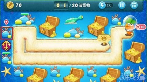 保卫萝卜深海7攻略金萝卜全图文过关