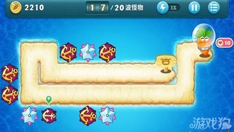 保卫萝卜深海7攻略金萝卜全图文过关