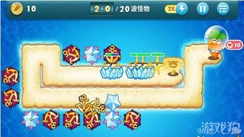 保卫萝卜深海7攻略金萝卜全图文过关