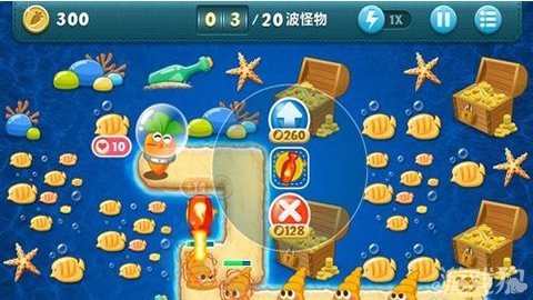 保卫萝卜深海5攻略金萝卜全图文过关