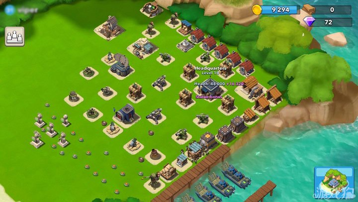 Boom Beach14本防御阵型推荐：固守一隅