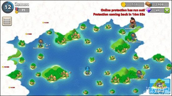 boom beach34级BOSS基地图以及位置5