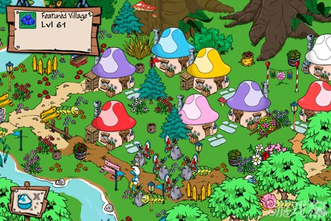 蓝精灵村庄试玩 重建美好家园(5)