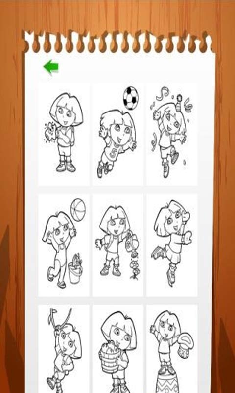 朵拉著色截圖1