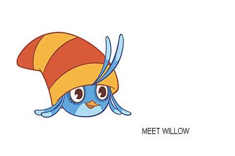 愤怒的小鸟stella无死角攻击敌人willow攻略