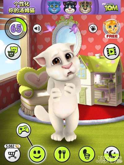 体验我的会说话的汤姆猫全新和经典阐述内容