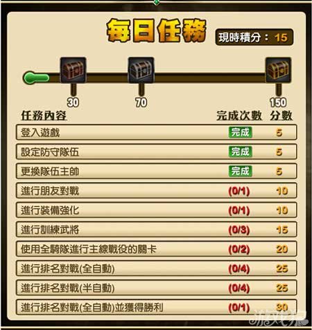 火凤燎原大战每日任务系统玩法内容详解