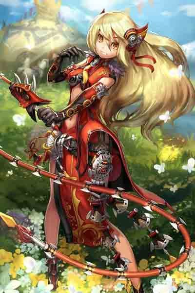 战斗吧剑灵冲角团水夜叉卡牌原画曝光