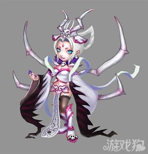 大招:化身为骷髅精,携持利刃急速旋转.对敌方全体造成物理伤害.