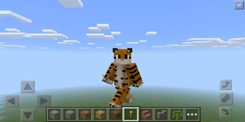 我的世界老虎雕像图片
