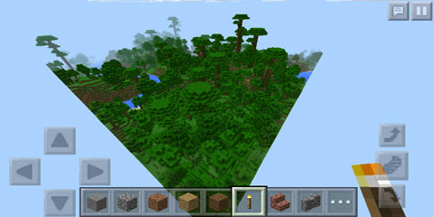 我的世界热带雨林多陆地有限世界地形