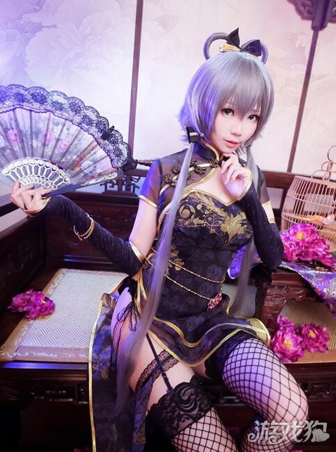 洛天依金絲雀cosplay 驚豔絕美到爆