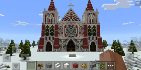 我的世界大教堂设计图图片