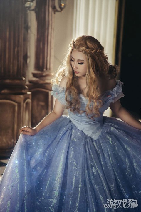 灰姑娘华丽cos图集 辛德瑞拉的梦幻水晶鞋