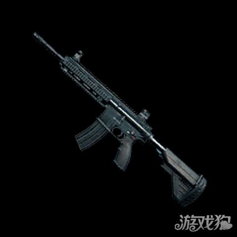 绝地求生m416裸枪和装配握把弹道对比